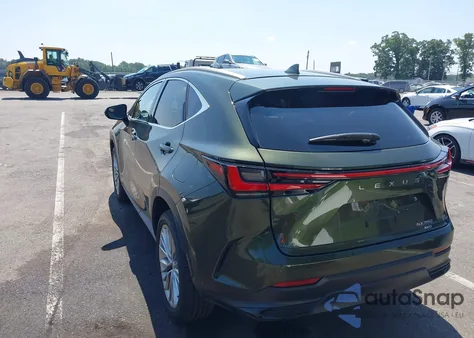 2025 Lexus Nx 350 Premium из США, поврежденный, VIN 2T2GGCEZ9SC062102